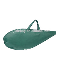 custom cheap non woven zipper ham bag, carrier bag